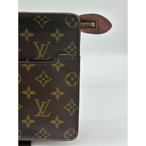 Louis‎ Vuitton Monogram Pochette Homme Clutch Bag Signature Vintage - Picture 2 of 11